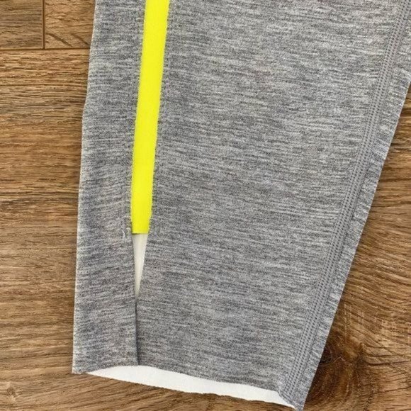 ZYIA ACTIVE Light n Luxe High Rise 7/8 24” leggings Grey Neon tape Size M NWT - Picture 10 of 12
